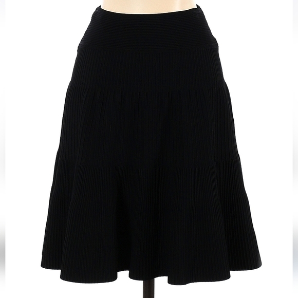 Milly Viscose A Line Skirt - Picture 5 of 8